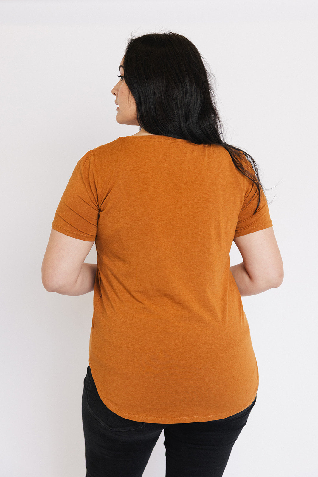 Slouchy V Neck Tee