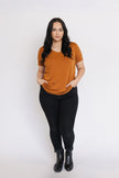 Slouchy V Neck Tee