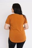 Slouchy V Neck Tee