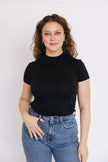 Mock Neck Top