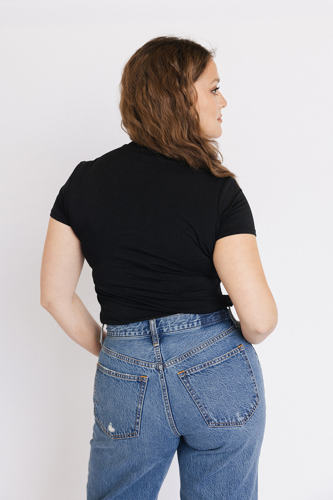 Mock Neck Top