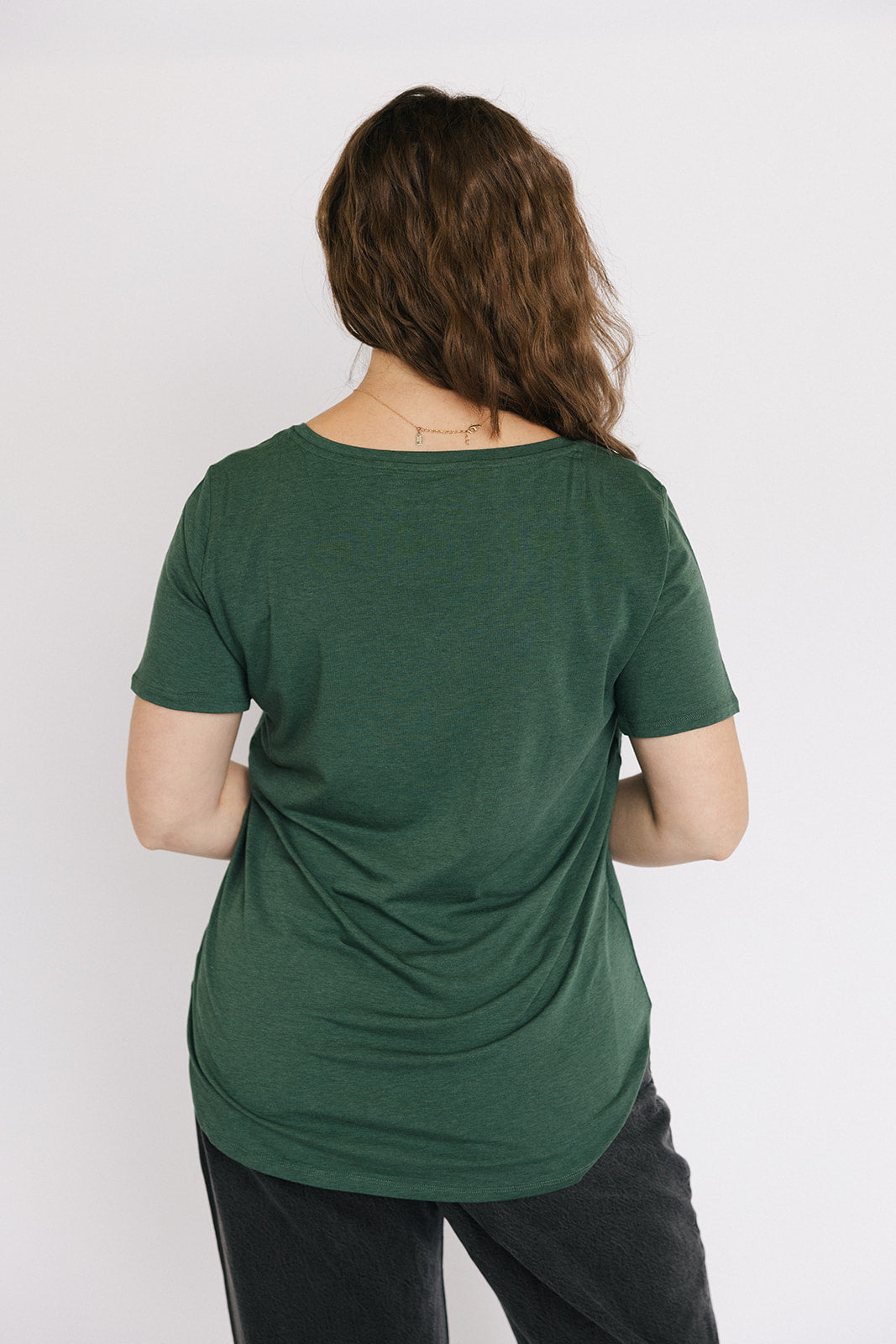 Slouchy V Neck Tee