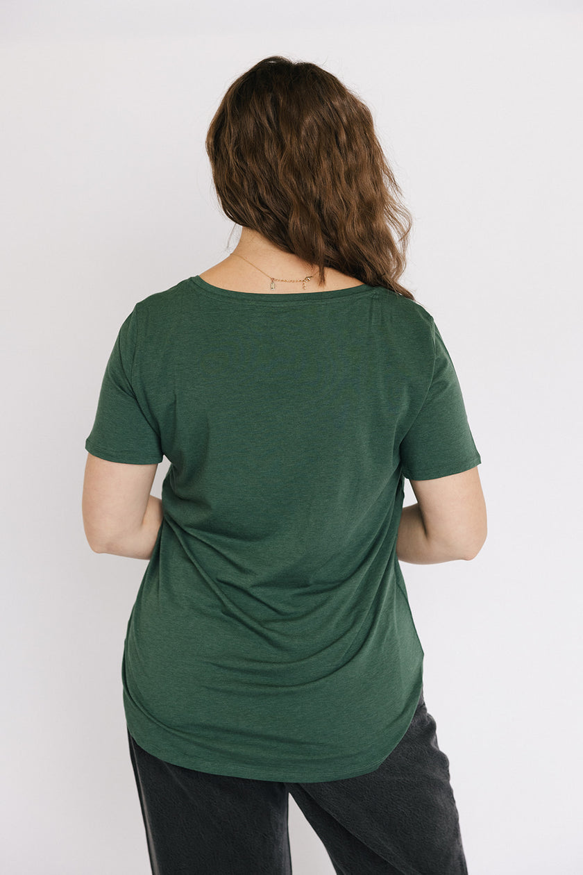 Slouchy V Neck Tee