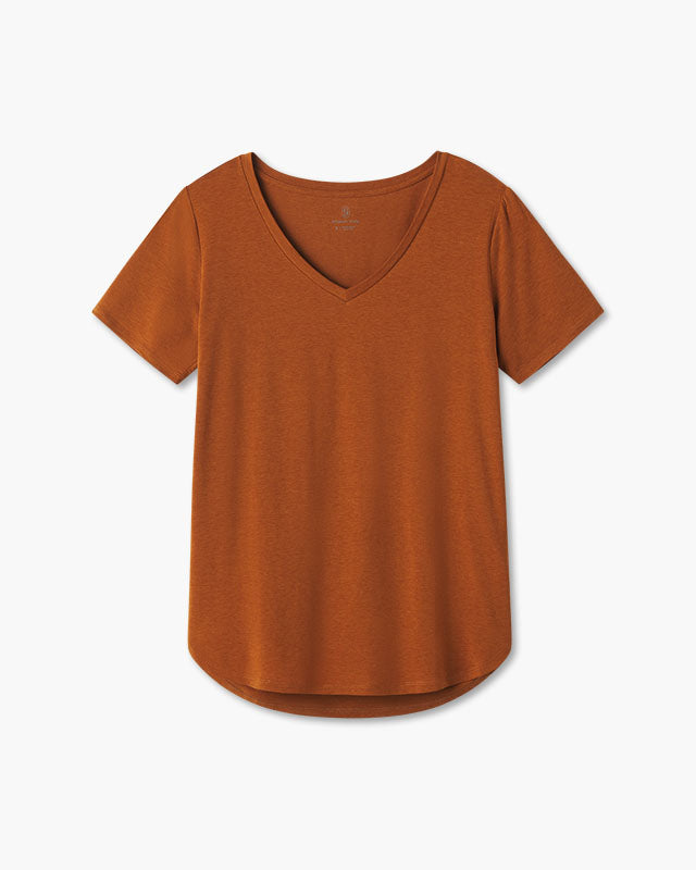 Slouchy V Neck Tee